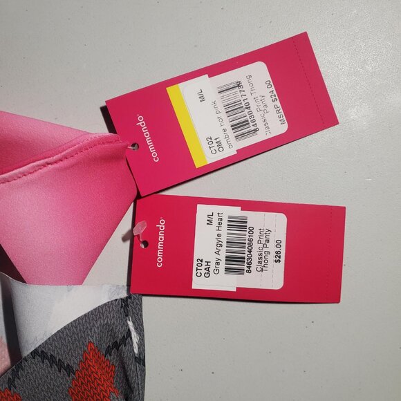 Commando set of 2 M/L thongs NWT - Picture 6 of 11